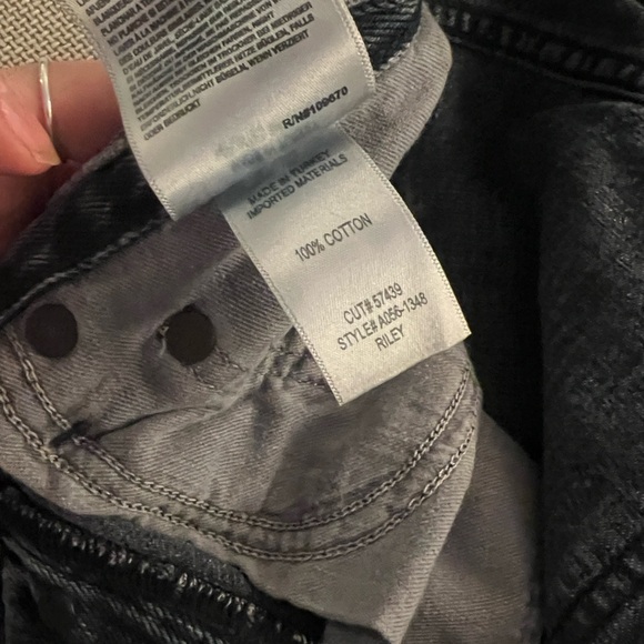 Agolde Women's Riley High-Rise Straight Leg - Picture 4 of 4